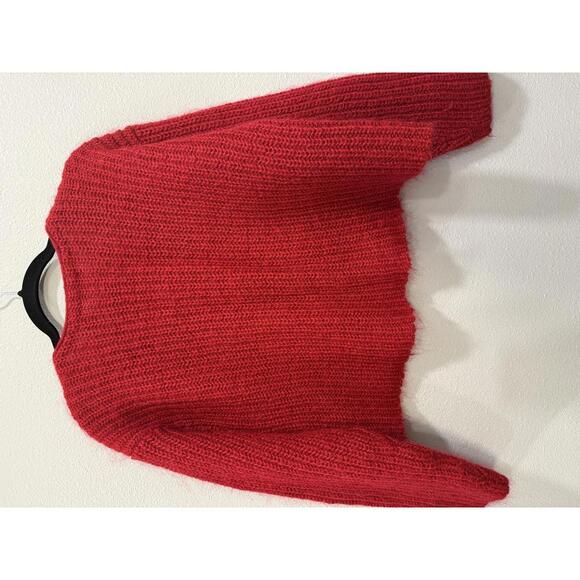 Vintage MODA International Mohair Ribbed Cardigan Sweater, Women's Medium - Picture 7 of 7